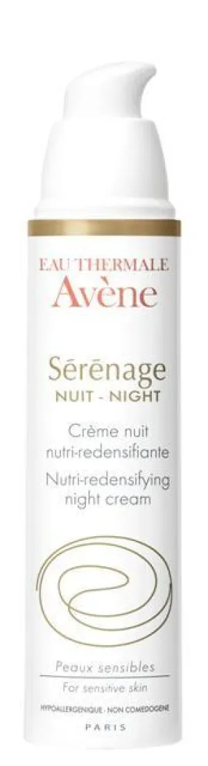 Avene Serenage Výživný revitalizačný nočný krém 40ml