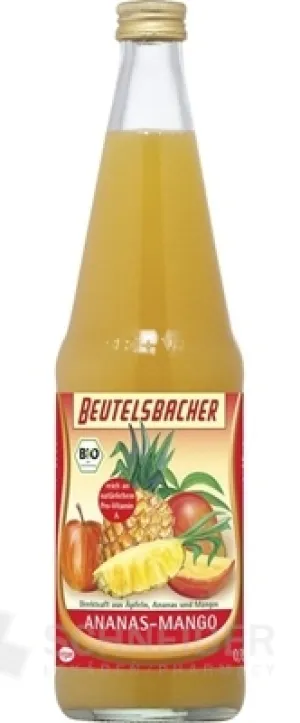 BEUTELSBACHER BIO Ananás-mango šťava