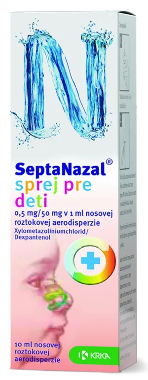 Septanazal sprej pre deti