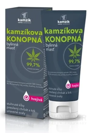 Cemio Kamzíkova konopná masť