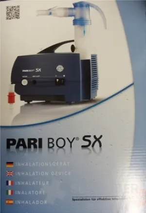 PARI BOY SX prístroj na inhalačnú terapiu