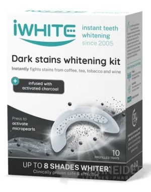 iWHITE DARK STAINS Sada na bielenie zubov