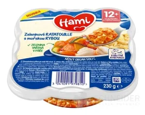 Hami príkrm Zeleninové ratatouille s morskou rybou