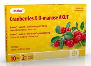 Dr.Max Cranberries & D-manose AKUT