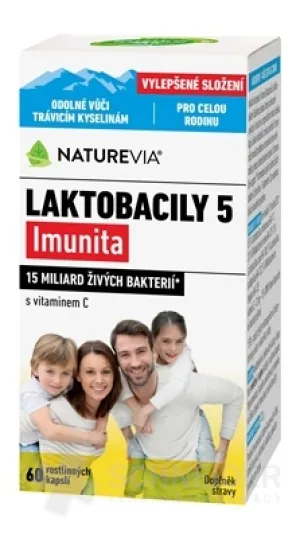 NATUREVIA LAKTOBACILY 5 Imunita