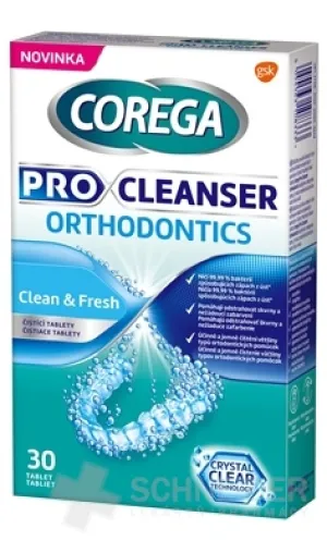 COREGA PRO CLEANSER ORTHODONTICS