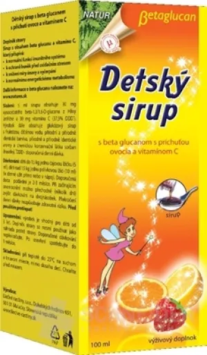 NATURES BETAGLUCAN DETSKÝ SIRUP