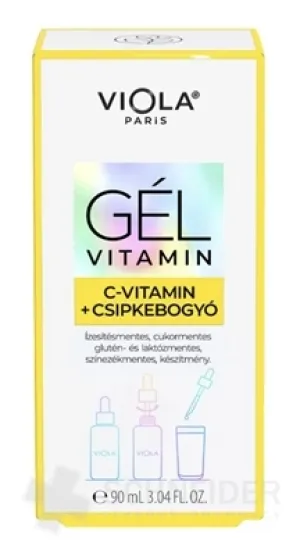 VIOLA PARIS Gél Vitamín C-VITAMÍN + ŠÍPKA