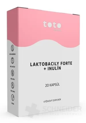 TOTO LAKTOBACILY FORTE + INULÍN