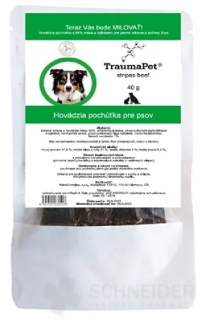 TraumaPet stripes beef