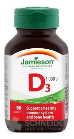 JAMIESON VITAMÍN D3 1000 IU