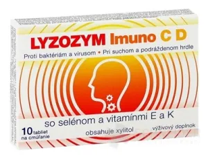 LYZOZYM IMUNO C D SO SELÉNOM A VITAMÍNMI E a K