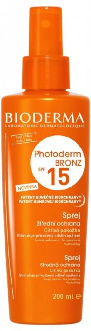 Bioderma Photoderm BRONZ Sprej SPF 15 200ml