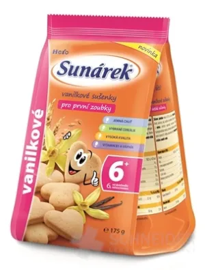 Sunárek sušienky vanilkové