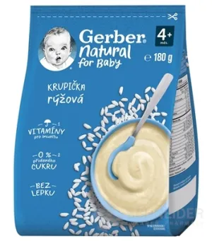 Gerber Natural Ryžová KRUPIČKA