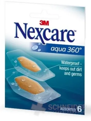 3M Nexcare AQUA 360° náplasti