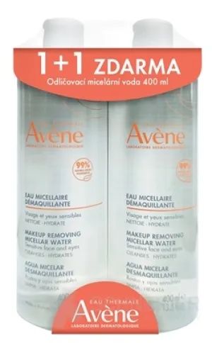 AVENE MICELÁRNA VODA na odlíčenie DUO