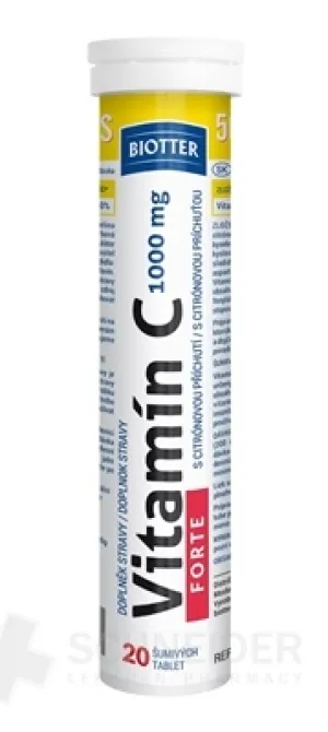 Biotter Vitamín C FORTE 1000 mg