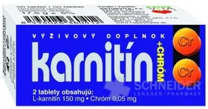 NATURVITA KARNITÍN + CHRÓM