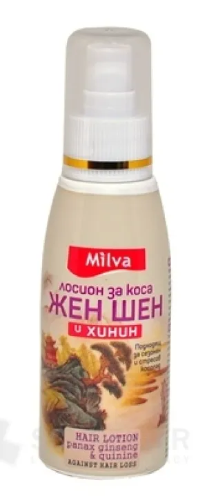 Milva Chinínová voda so ženšenom
