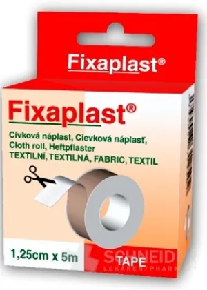 FIXAplast Cievková náplasť 1,25cm x 5m