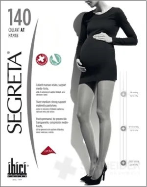 SEGRETA 140 MATERNITY pančuchové nohavice č. 4