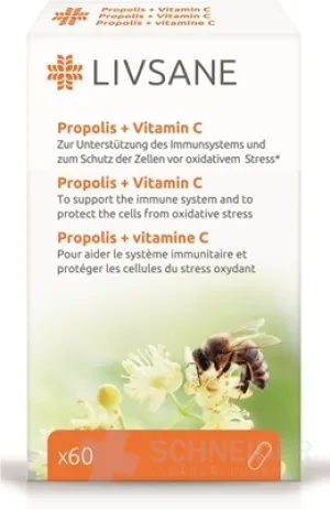 LIVSANE Propolis + Vitamín C