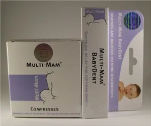 MULTI-MAM COMPRESSES + MULTI-MAM BABYDENT