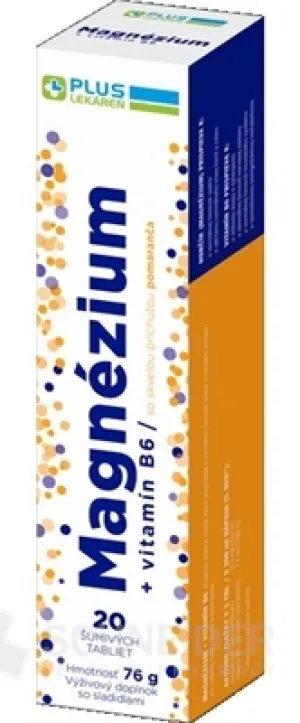 PLUS LEKÁREŇ Magnézium + vitamín B6