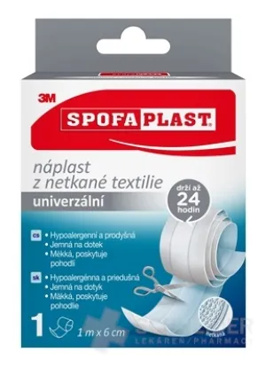 3M SPOFAPLAST č.854 Náplasť z netkanej textílie