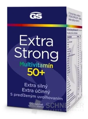 GS Extra Strong Multivitamín 50+