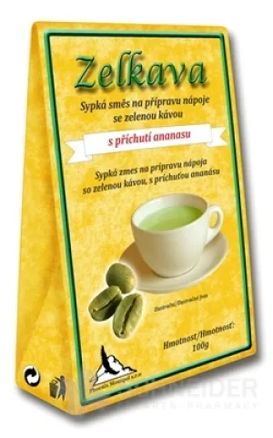 Zelkava s príchuťou ananásu