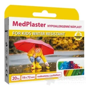 MedPlaster Náplasť FOR KIDS WATER RESISTANT