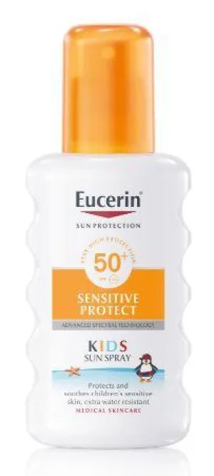 Eucerin Detský sprej na opaľovanie SPF 50+ 200ml
