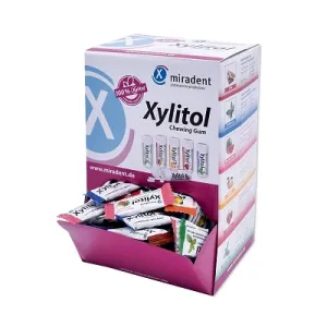 Miradent  Xylitol uvačky MIX 200ks