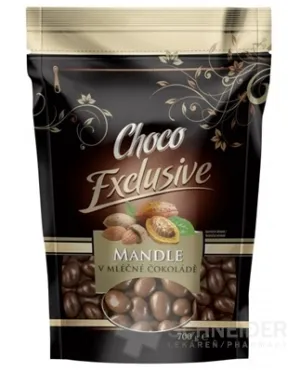 POEX Mandle v mliečnej čokoláde