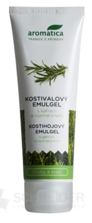 aromatica KOSTIHOJOVÝ EMULGEL s gáfrom a rozmarín.