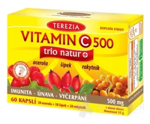 TEREZIA VITAMÍN C 500 trio natur+