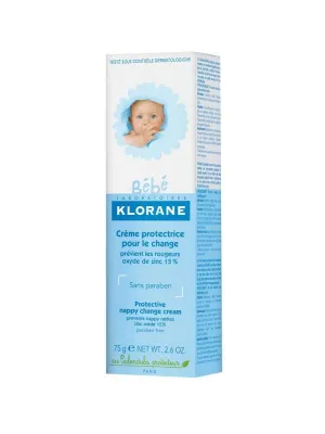 Klorane BÉBÉ ochranný krém na prebaľovanie 75g