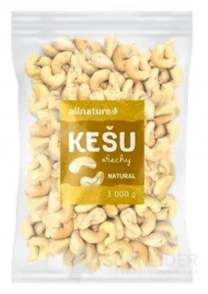 Allnature Kešu jadrá