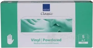 ABENA Rukavice Vinyl vyšetrovacie, veľ. S