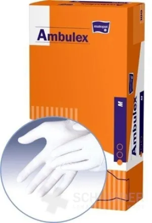 Ambulex rukavice LATEXOVÉ