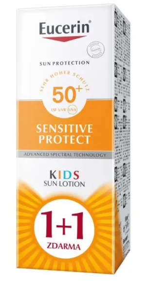 Eucerin Detské mlieko SENSITIVE PROTECT SPF50+ 2x150ml