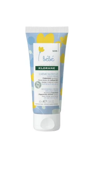 Klorane BÉBÉ výživný krém s cold cream 40ml