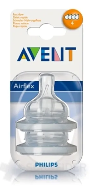 AVENT CUMLÍK na fľašu Klasik 4 otvory