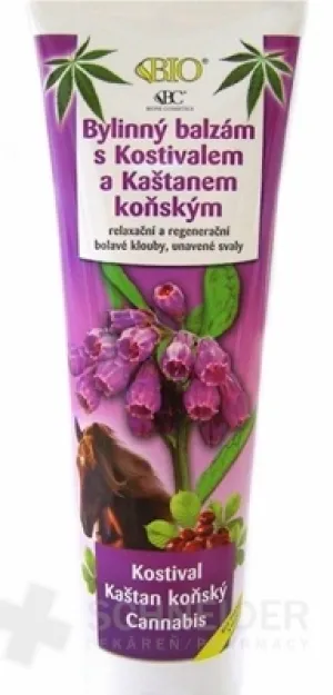 BC BIO Cannabis Bylinný balzam