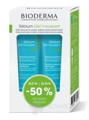 BIODERMA Sébium Gel moussant 1+1 Festival