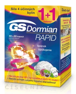 GS Dormian Rapid cps. 40 + 20 darček