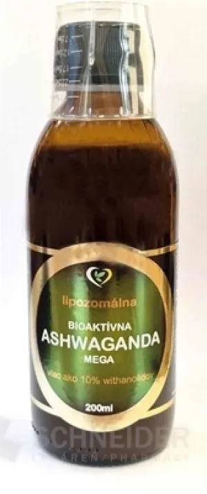 Zdravý svet Lipozomálna ASHWAGANDA mega