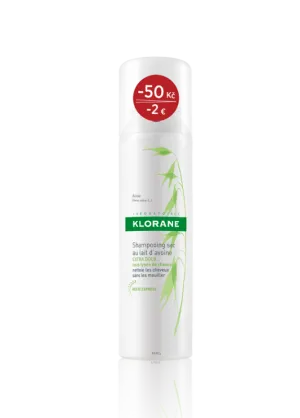 Klorane Suchý šampón s ovseným mliekom 150ml